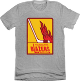 Philadelphia Blazers Color Logo T-shirt Grey In The Clutch